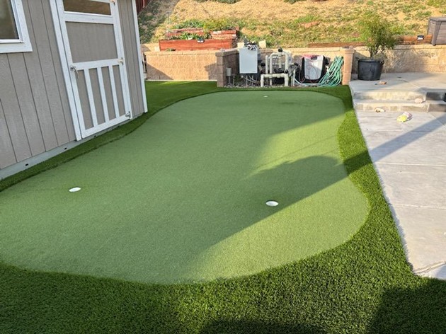 Artificial Grass Maintenance, Weed Removal, After Gallery, San Bernardino Artificial Grass Cleaning & Repair Services