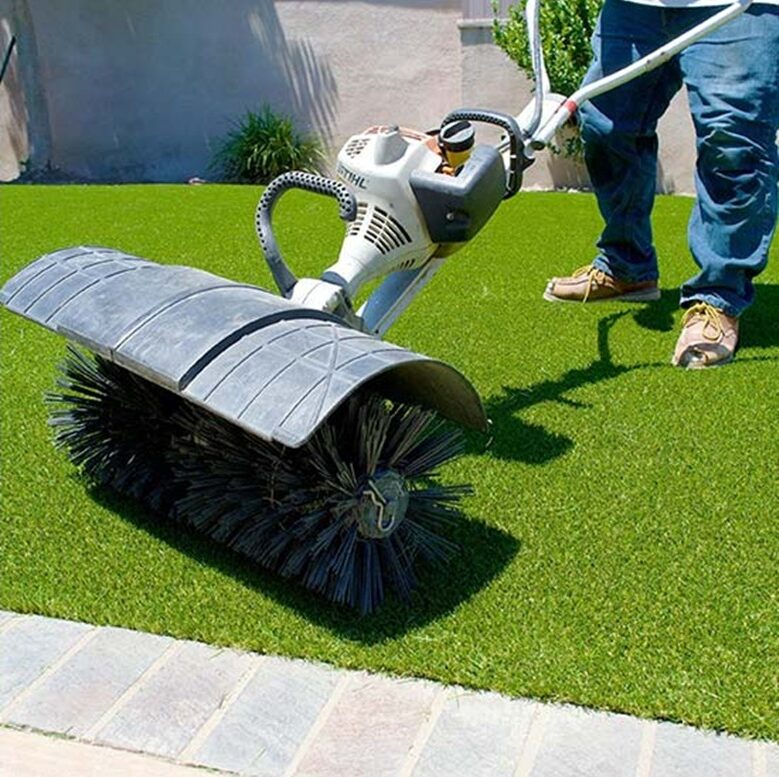infill and power broom Artificial Grass Infill Replacement, San Bernardino Artificial Turf
